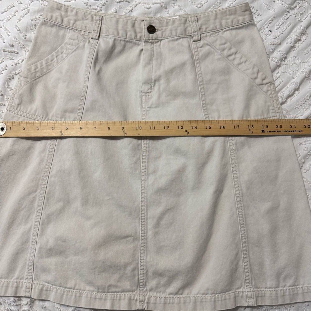 Eddie Bauer Khaki Skirt Women’s Size 10 - Picture 7 of 9